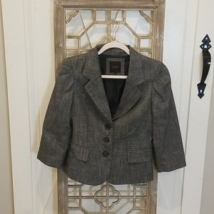 Gray blazer